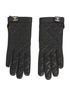 Chanel CC Turnlock Quilted Gloves, front view